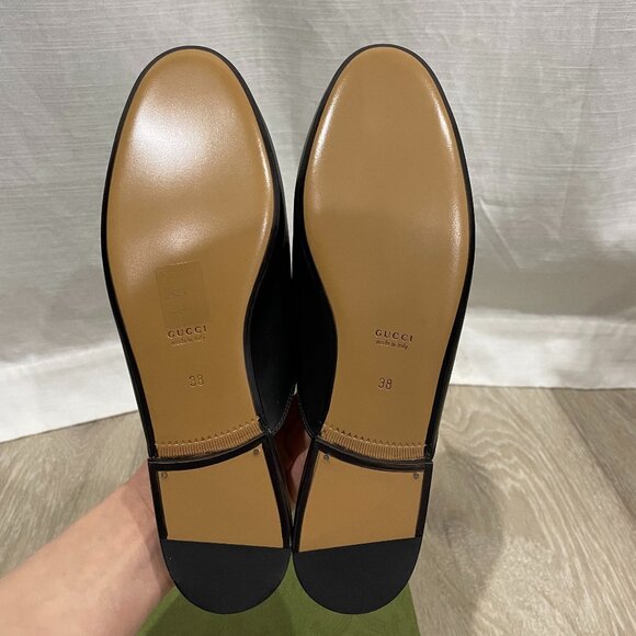 Gucci Princetown Leather Mules Size 38 - Picture 4 of 4